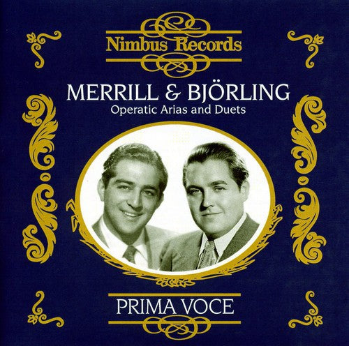 Merrill, Robert / Bjorling, Jussi: Operatic Arias & Duets  [ CD ]