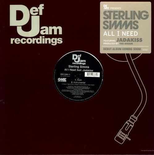 Sterling Simms- All I Need - LP