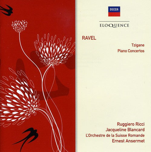 Ravel / Blancard / Ricci / Osr / Ansermet: Ravel: Tzigane / Pno Ctos No 1 & 2  [ CD ]