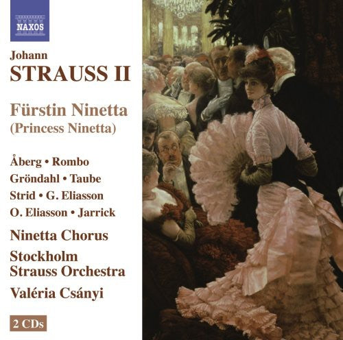 Strauss, J.II / Aberg / Stockholm Strauss Orch: Furstin Ninetta  [ CD ]