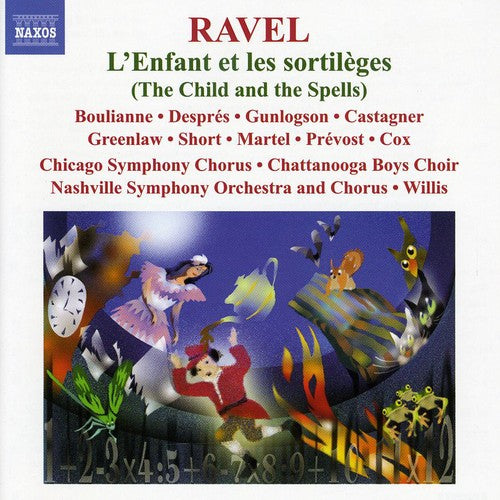 Ravel: L'enfant Et Les Sortileges  [ CD ]