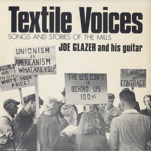 Joe Glazer: Textile Voices: Songs and Stories of the Mills  [ CD ]