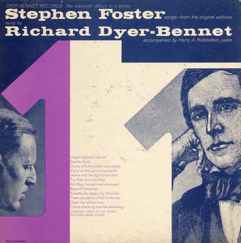Richard Dyer-Bennett: Vol. 11 (Stephen Foster Songst)  [ CD ]
