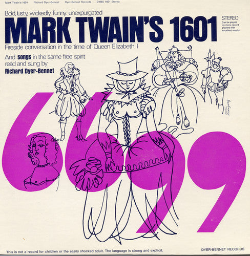 Richard Dyer-Bennett: Mark Twain's 1601  [ CD ]
