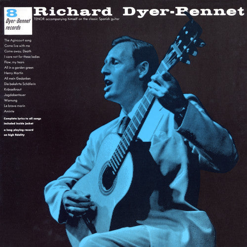Richard Dyer-Bennett: Vol. 8  [ CD ]