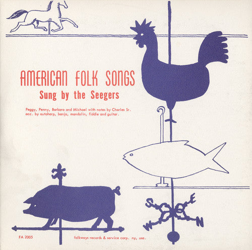 Seeger Family: American Folk Songs Sung By the Seegers  [ CD ]