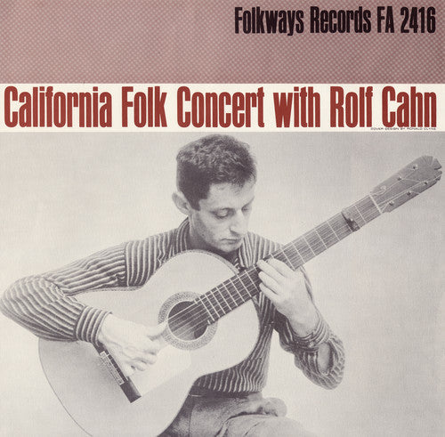 Rolf Cahn: California Concert with Rolf Cahn  [ CD ]