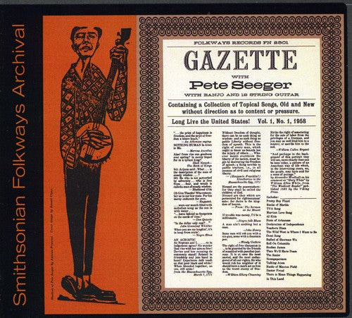 Pete Seeger: Gazette, Vol. 1  [ CD ]
