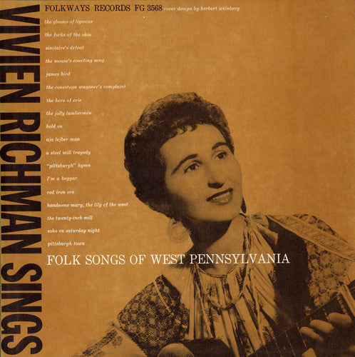 Vivien Richman: Sings Folk Songs of West Pennsylvania  [ CD ]