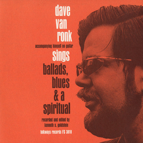 Dave Van Ronk: Ballads, Blues, and a Spiritual  [ CD ]