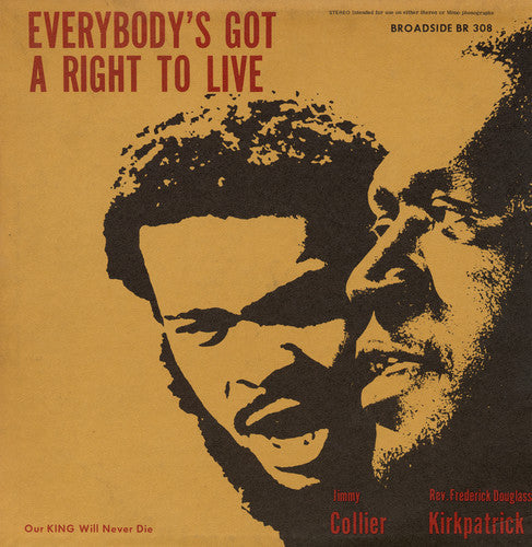 Frederick Douglass Kirkpatrick: Everybody's Got a Right to Live  [ CD ]