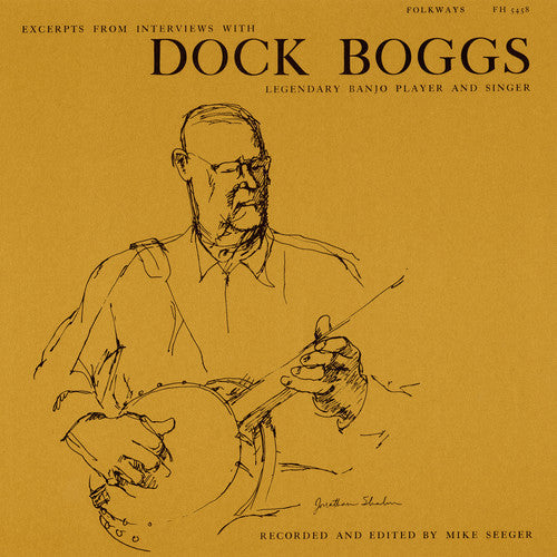 Dock Boggs: Excerpts from Interviews with Dock Boggs  [ CD ]