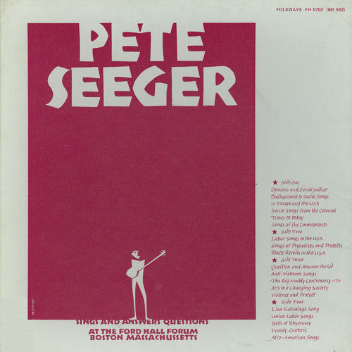 Pete Seeger: Pete Seeger Sings and Answers Questions  [ CD ]