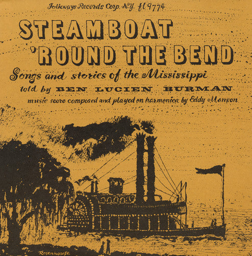 Ben Lucien Burman: Steamboat Round Bend: Songs & Stories Mississippi  [ CD ]