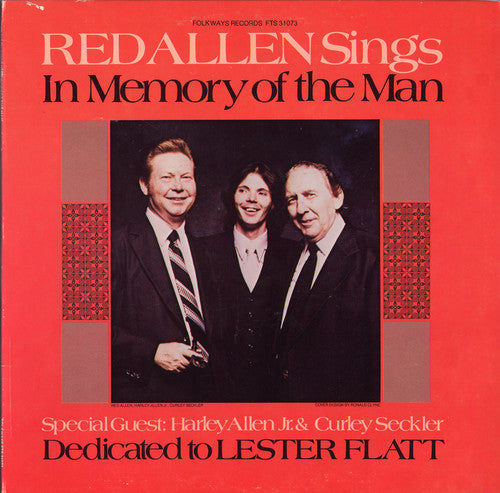 Red Allen: In Memory of the Man: Dedicated to Lester Flatt  [ CD ]