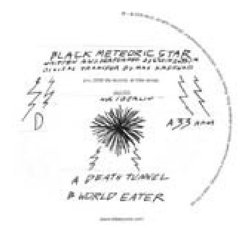 Black Meteoric Star- Death Tunnel - LP