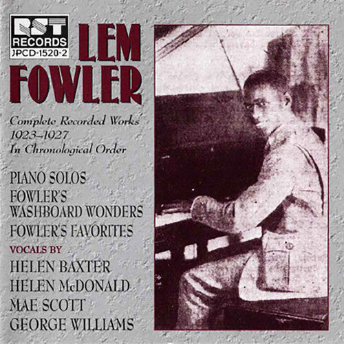 Lem Fowler: Lem Fowler 1923-1927  [ CD ]