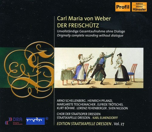 Karl Elmendorff: Der Freischutz 27  [ CD ]