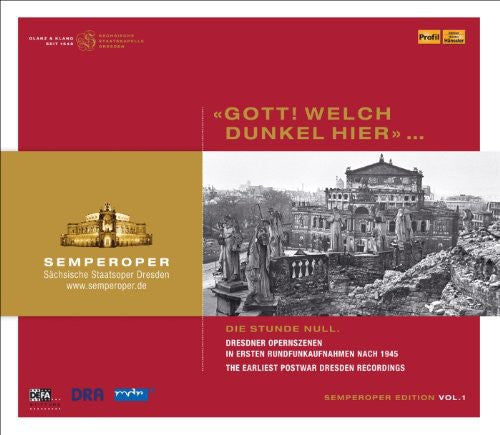 Various Artists: Semperoper 1: Earliest Postwar Dresden 1945 / Various  [ CD ]