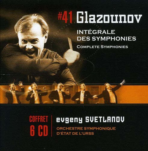 USSR State Symphony Orchestra: Glazunov: Symphonies  [ CD ]
