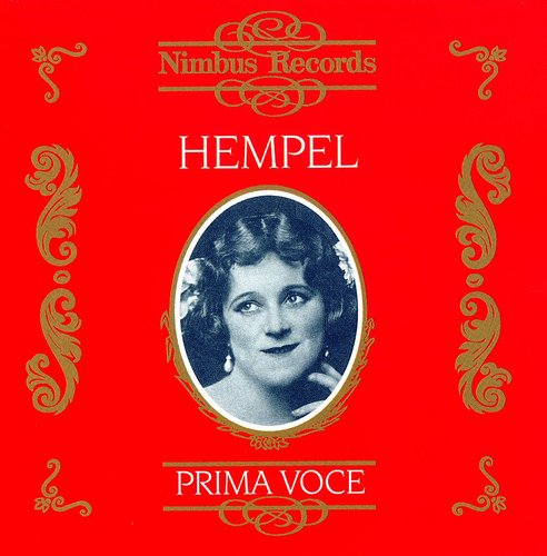 Frieda Hempel: Great Singers: Operatic Arias (1910-1935)  [ CD ]