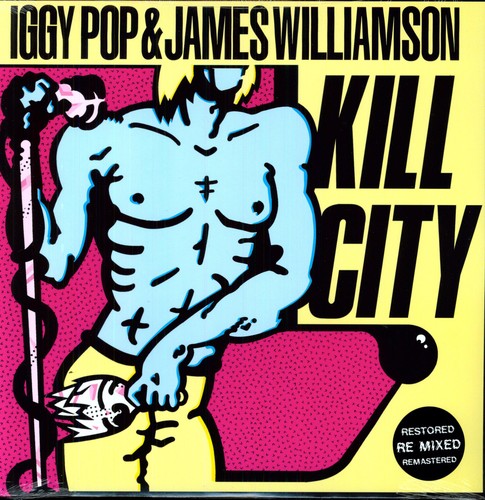 Iggy Pop & James Williamson- Kill City - LP
