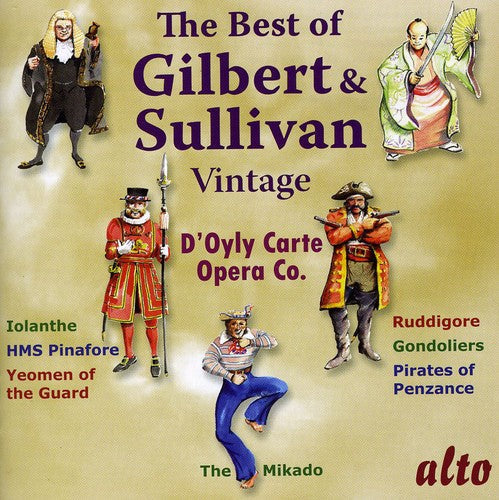 D'Oyly Carte Opera Company: Very Best of Vintage Gilbert & Sullivan  [ CD ]