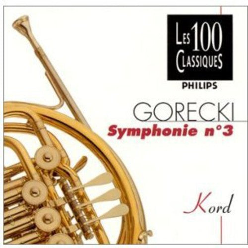 Kazimierz Kord: Gorecki-Symphonie N 3  [ CD ]