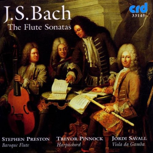 Stephen Preston & Trevor Pinnock: Flute Sonatas BWV 1013 1030  [ CD ]
