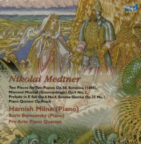 Milne Hamish: Two Pieces for Two Pianos Op 58  [ CD ]
