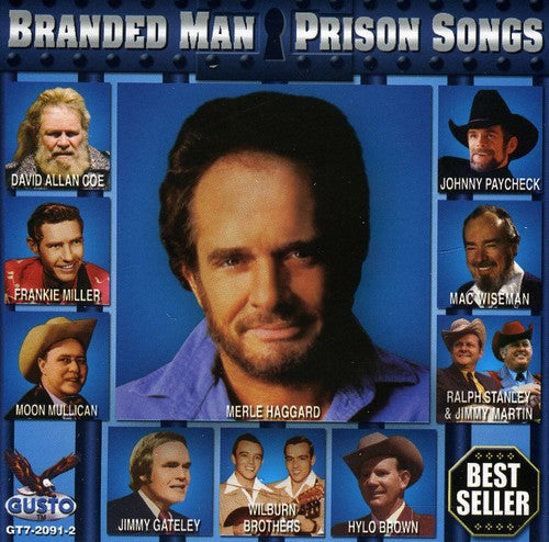 Various Artists: Branded Man: Prison Songs / Various  [ CD ]
