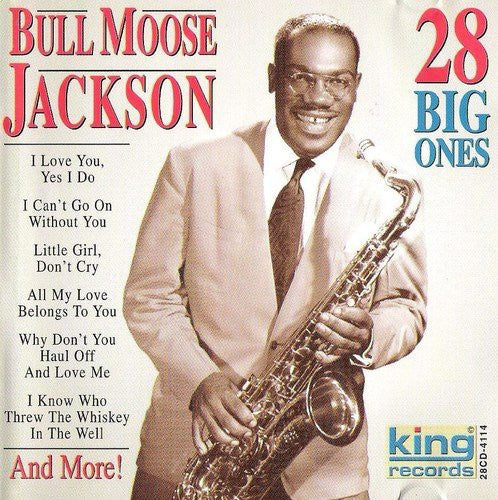 Bull Moose Jackson: 28 Big Ones  [ CD ]