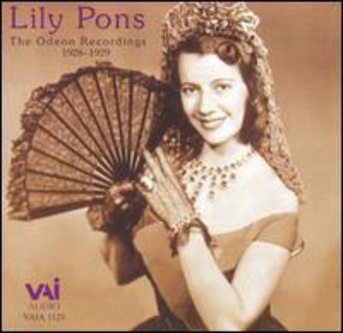 Lily Pons: Lily Pons: Odeon Recordings 1928-29  [ CD ]