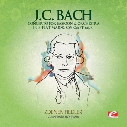J.C. Bach: Concerto for Bassoon & Orchestra E-Flat Major  [ CD ]