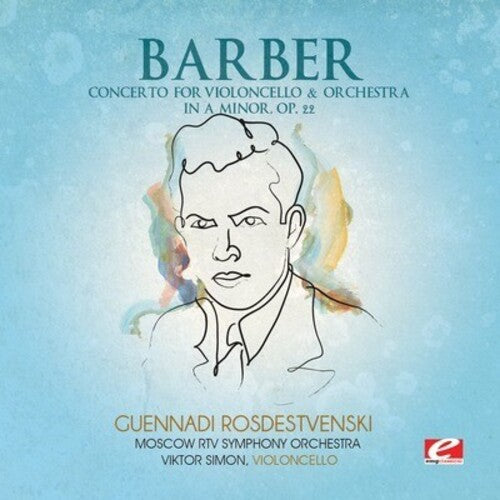 S. Barber: Concerto Violoncello & Orchestra in A minor  [ CD ]
