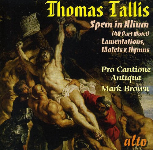 Pro Cantione Antiqua: Spem in Alium / Lamentations of Jeremiah / Motets  [ CD ]