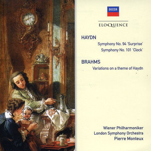 Pierre Monteux: Haydn: Sym Nos 94 & 101 / Brahms: Haydn Var  [ CD ]
