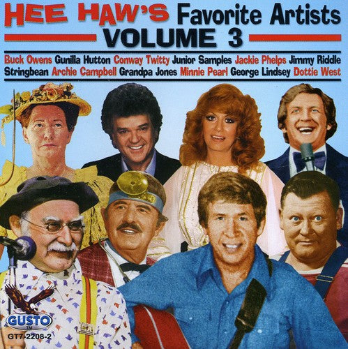 Various Artists: Hee Haw's Favorite Artists, Vol. 3  [ CD ]