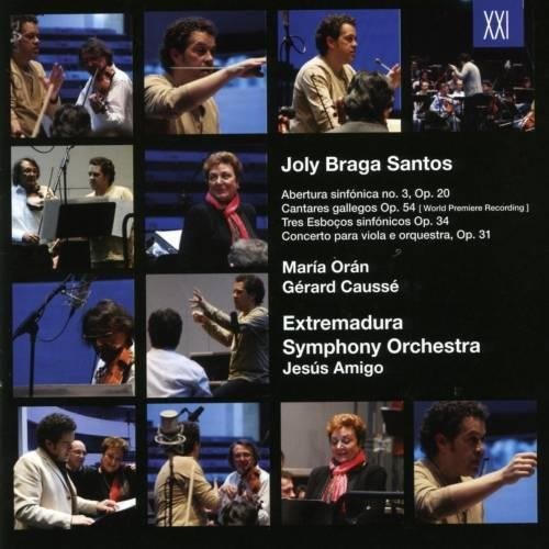 Joly Braga Santos: Abertura Sinfonica No.3-Cantares Gallegos-Tres Esc  [ CD ]