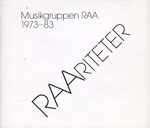 Musikgruppen RAA: Raariteter  [ CD ]