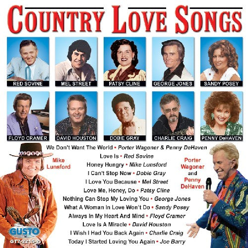 Various Artists: Country Love Songs  [ CD ]