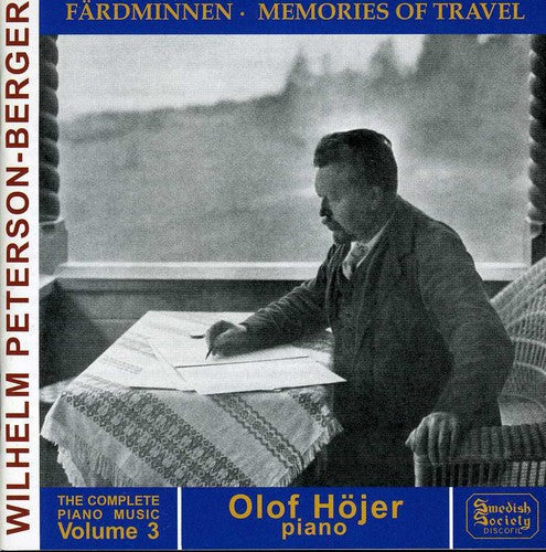 Peterson-Berger / Olof Hojer: Complete Piano Music 3: Memo  [ CD ]