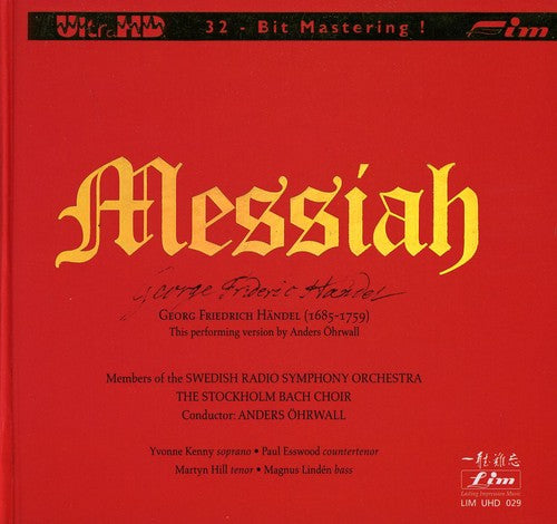Anders Ohrwall & Swedish Radio Symphony Orchestra: Messiah  [ CD ]