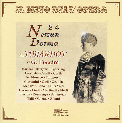 Various Artists: 24 Nessun Dorma Da Turandot Di Puccini / Various  [ CD ]