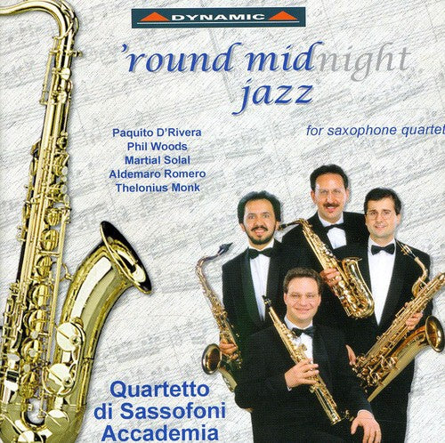 Accademia Saxophone Quartet: Round Midnight Jazz  [ CD ]