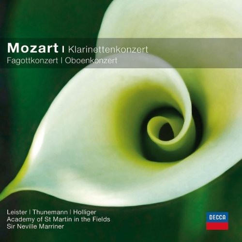 W.a. Mozart: Klarinett Fagott Oboenkonzert/Leister/Thunemann/Holliger  [ CD ]