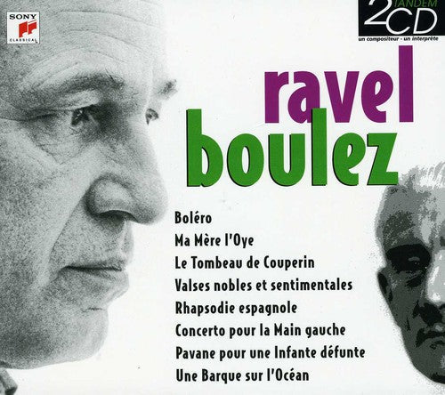 Pierre Boulez: Tandem Ravel/Boulez  [ CD ]