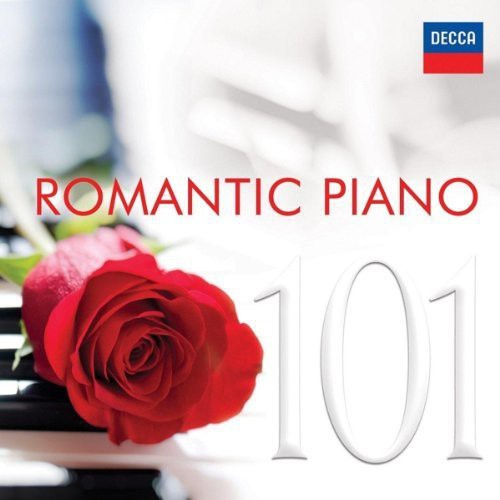 Various Artists: 101 Romantic Pianos  [ CD ]