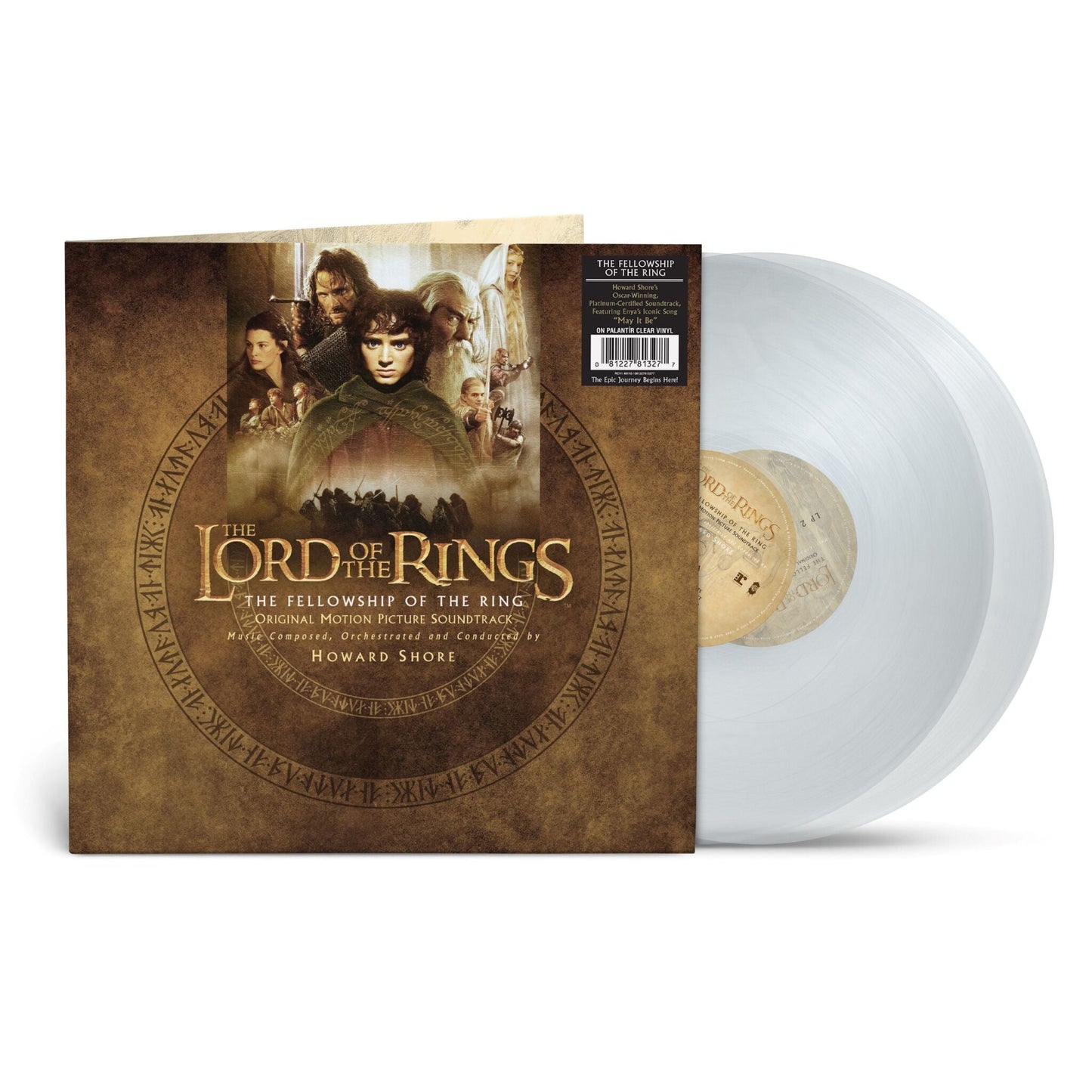 Lord Of The Rings: Fellowship Of The Ring (Indie Exclusive Palantir Clear Vinyl) - LP