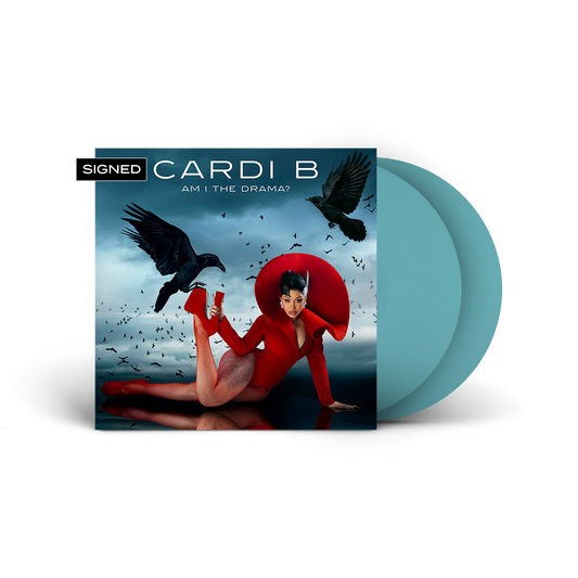 Cardi B- Am I The Drama? (Indie Exclusive Baby Blue Vinyl + Signed Art Card) - LP